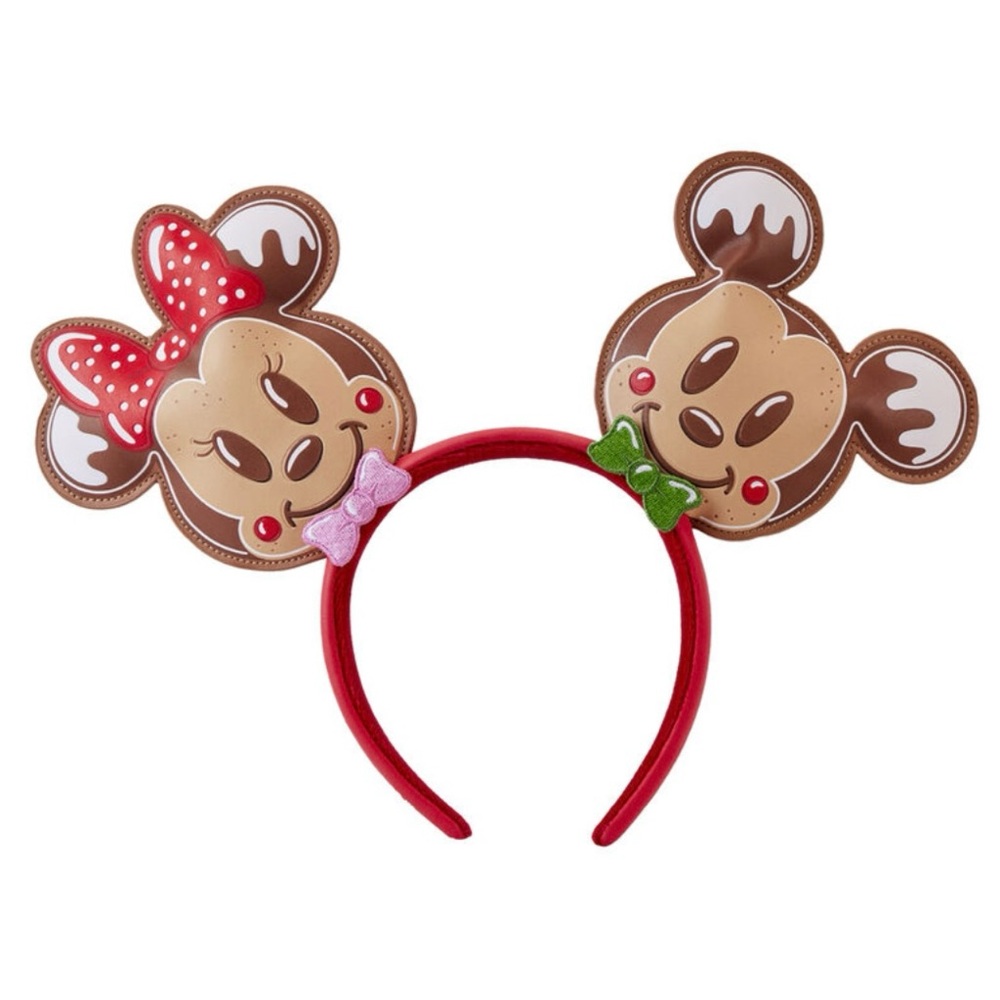 Loungefly Minnie and Mickey Mouse Backpack/Ears SET - Picture 7 of 12